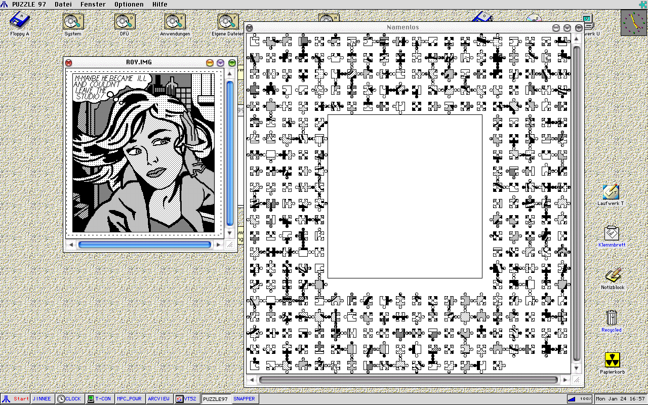 Screenshot von Puzzle 99